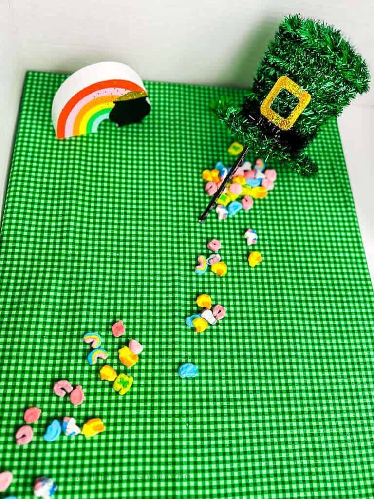 overhead view of Leprechaun Trap