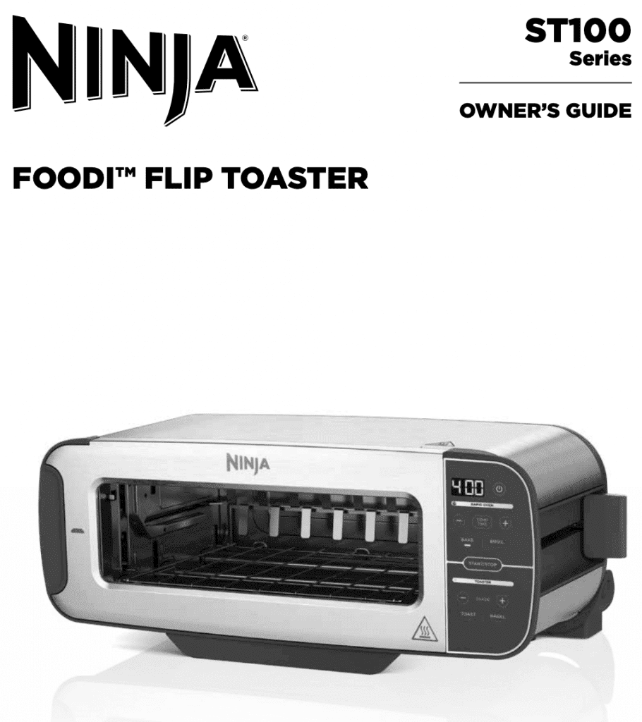 Ninja Toaster OVen Owners Manual