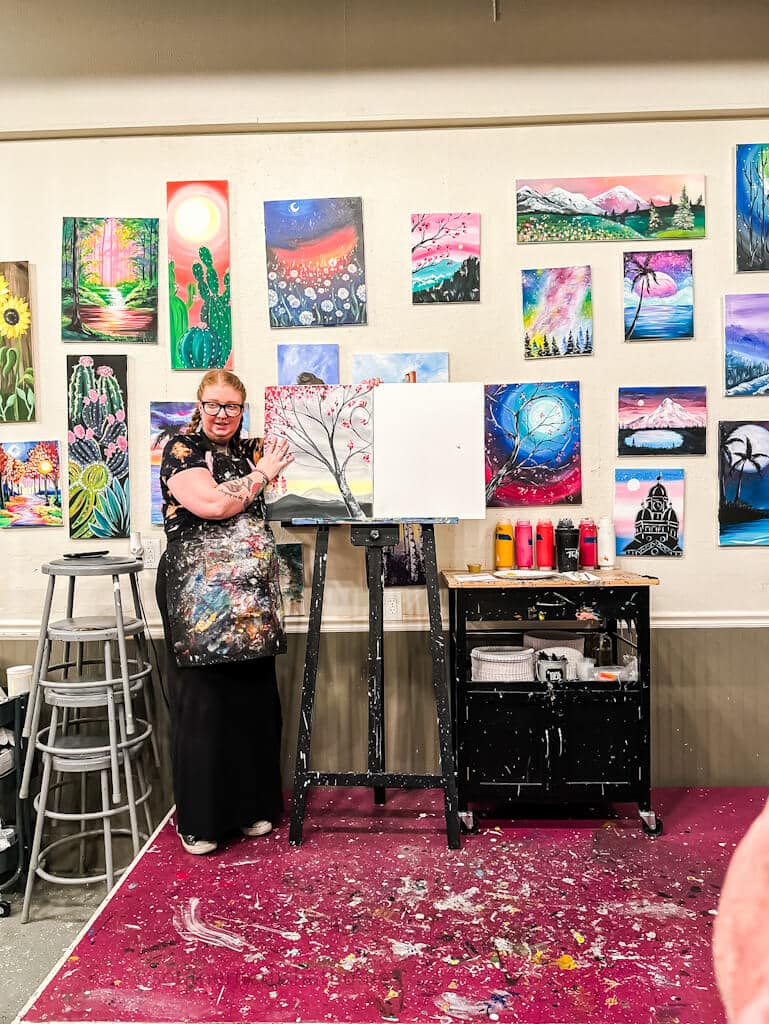 instructor at Painting with a Twist