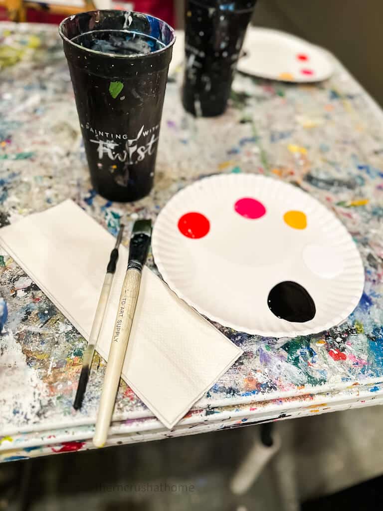 Super Fun Painting with a Twist Experience in Denton, TX