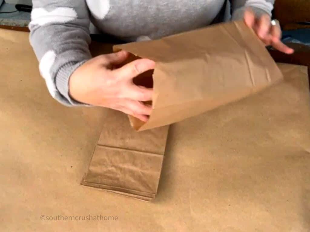 opening paper bag