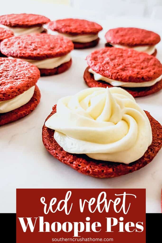 Easy Red Velvet Whoopie Pies