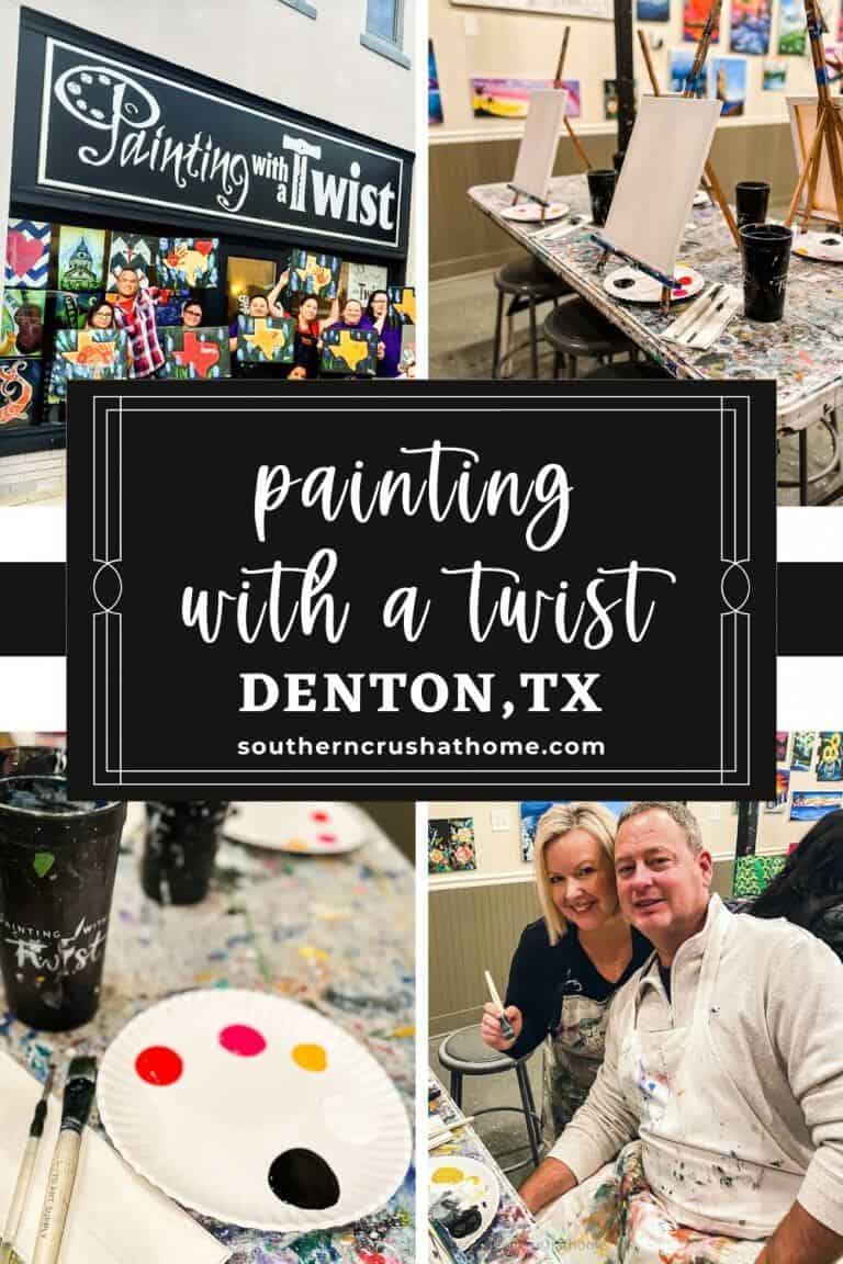 Super Fun Painting with a Twist Experience in Denton, TX