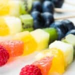 fruit skewers