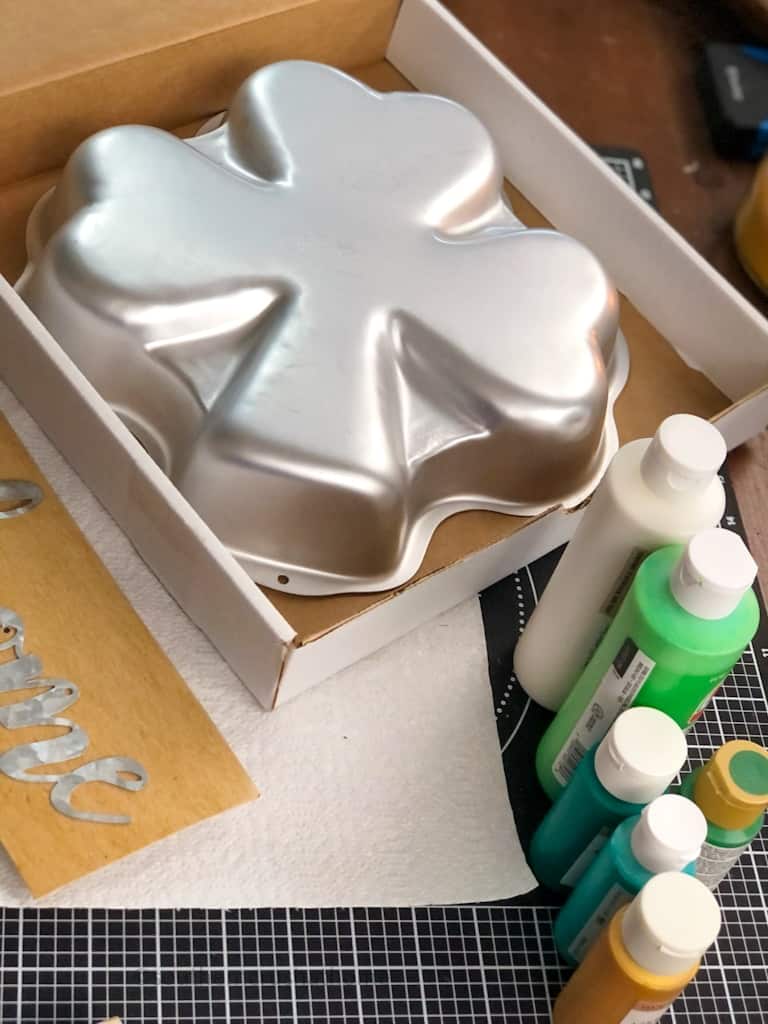 supplies for Acrylic Pour Painting