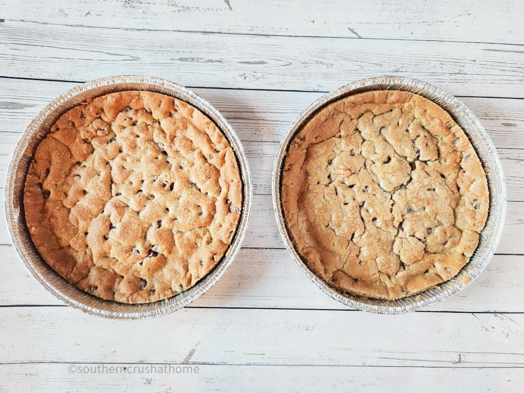 baked Birthday Cookie Cakes