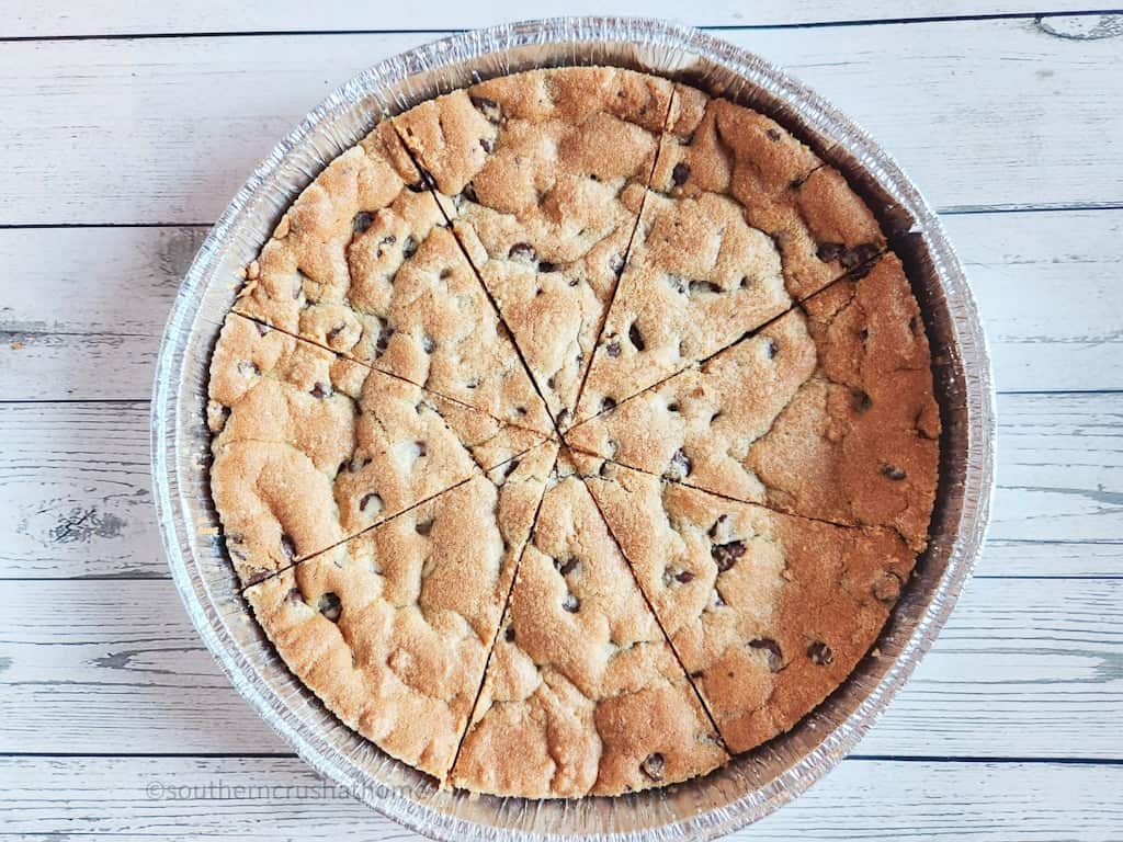 up close sliced Birthday Cookie Cake