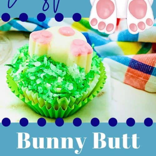 Bunny Butt Easter Cupcakes PIN