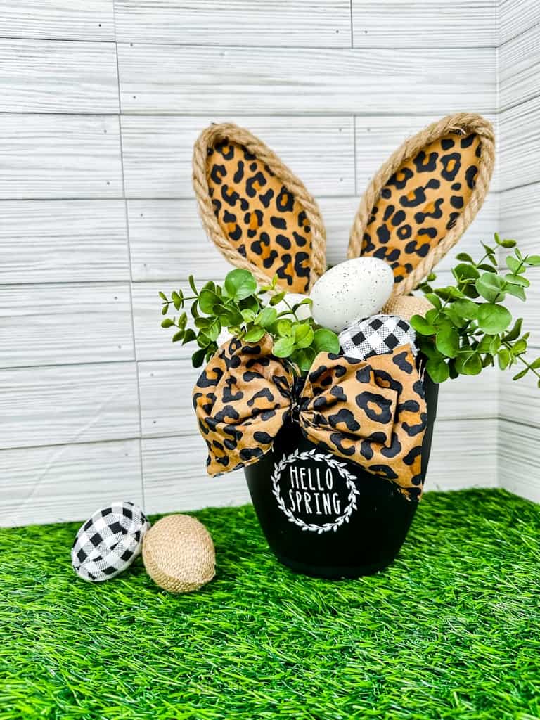 Easter Bunny Ears table centerpiece