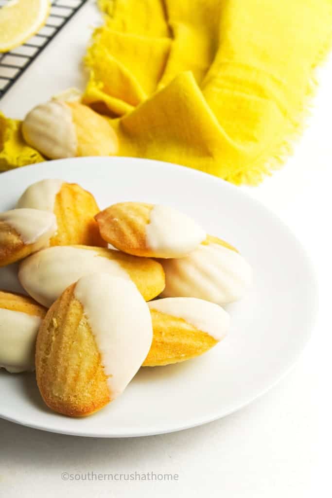 side view of Madeleine Cookies