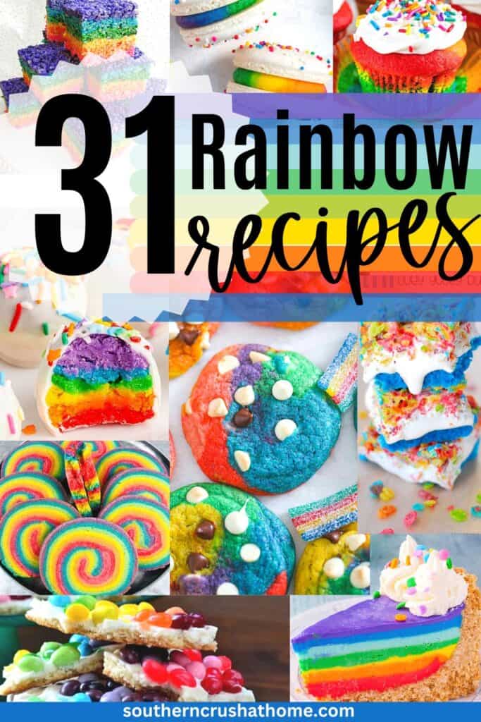 31 Bright & Colorful Rainbow Food Recipes