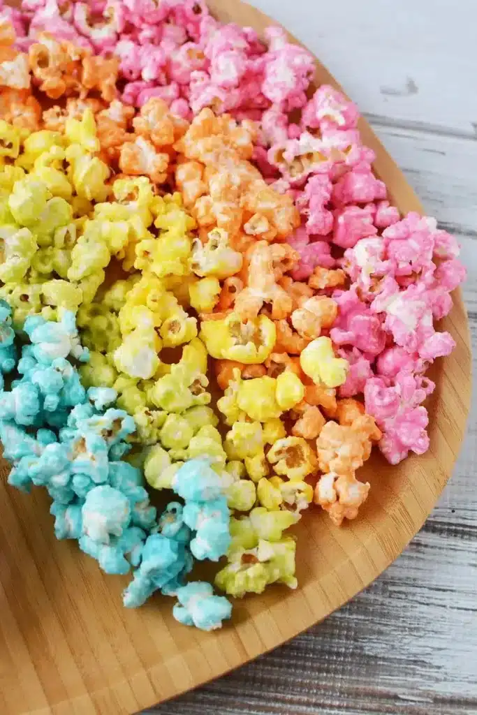 rainbow popcorn