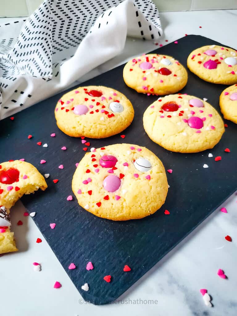 baked yellow cake mix cookies