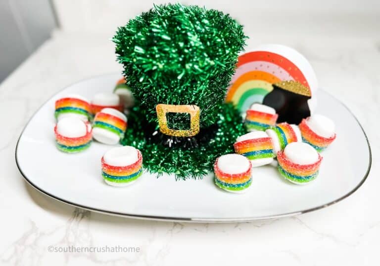 Fun & Easy Rainbow Marshmallow Treats for St. Patrick's Day