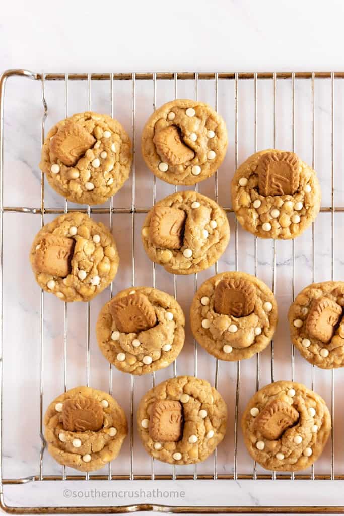 baked biscoff cookies