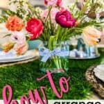 How to Arrange Fresh Flowers PIN