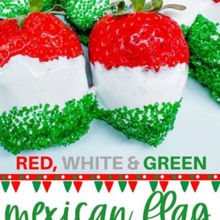 Mexican Flag Strawberries PIN