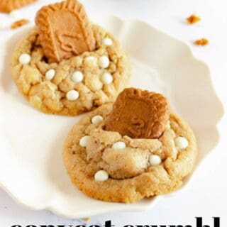 copycat crumbl biscoff cookies PIN