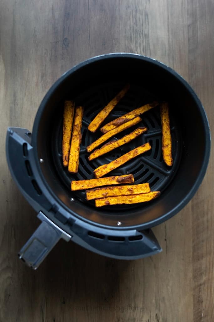 baked sweet potato fries in air fryer