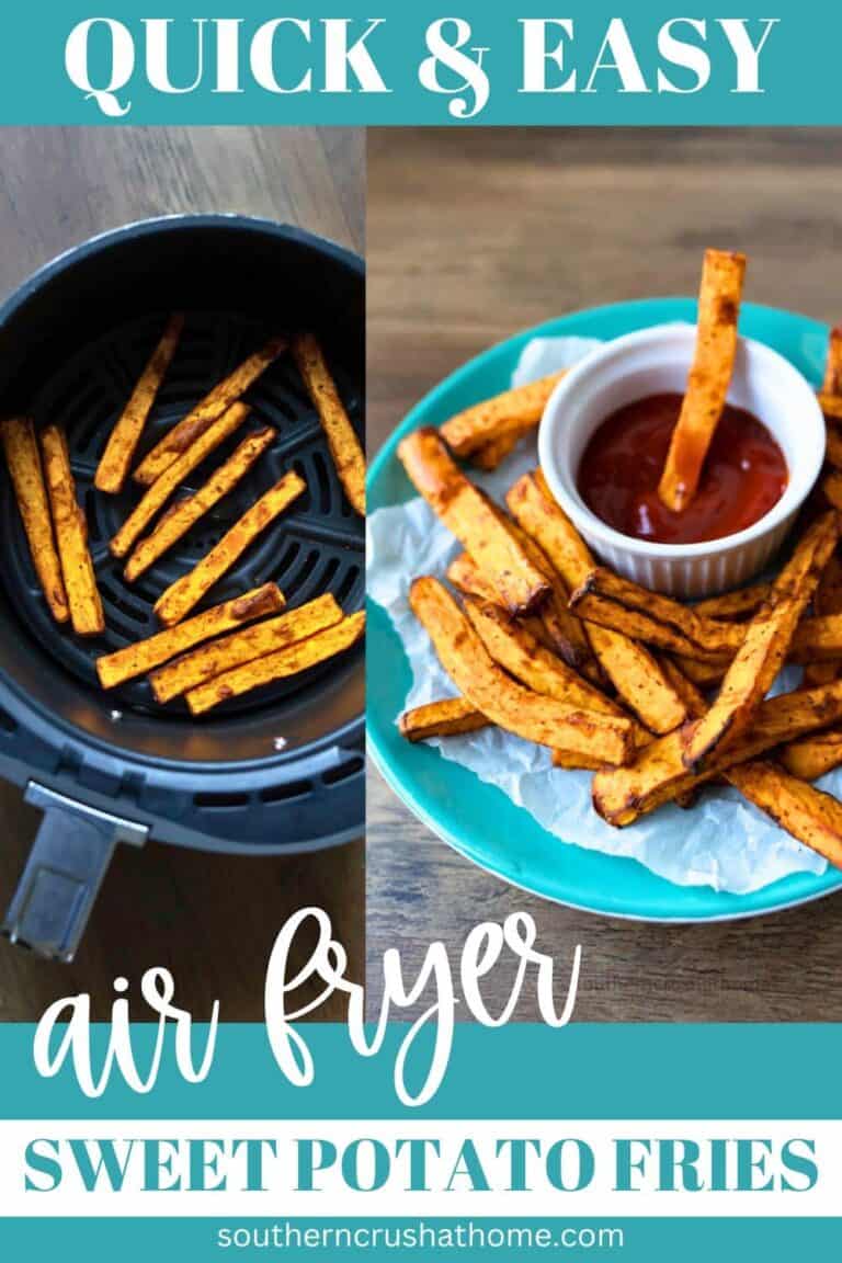 air fryer sweet potato fries PIN