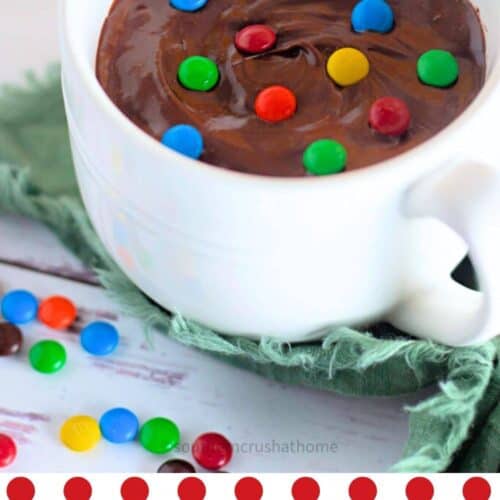 chocolate mug cake PIN