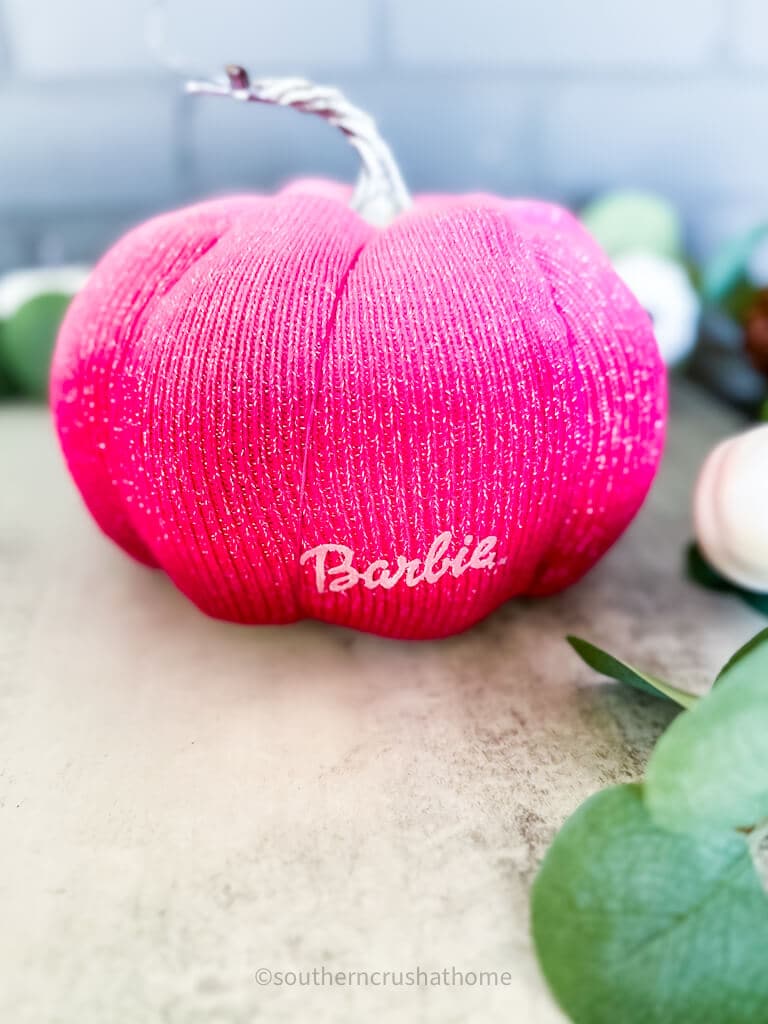 close up Barbie Pumpkin