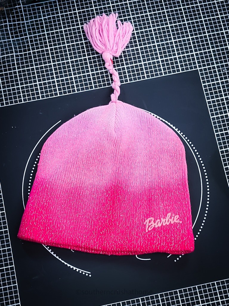 Barbie Pink Girl Beanie