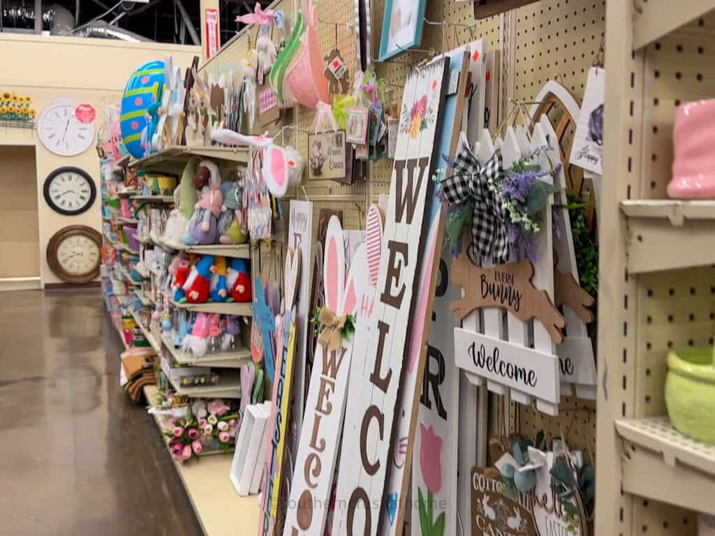 Basket Market: Hobby Lobby Outlet & Samples Tour - Southern Crush at Home