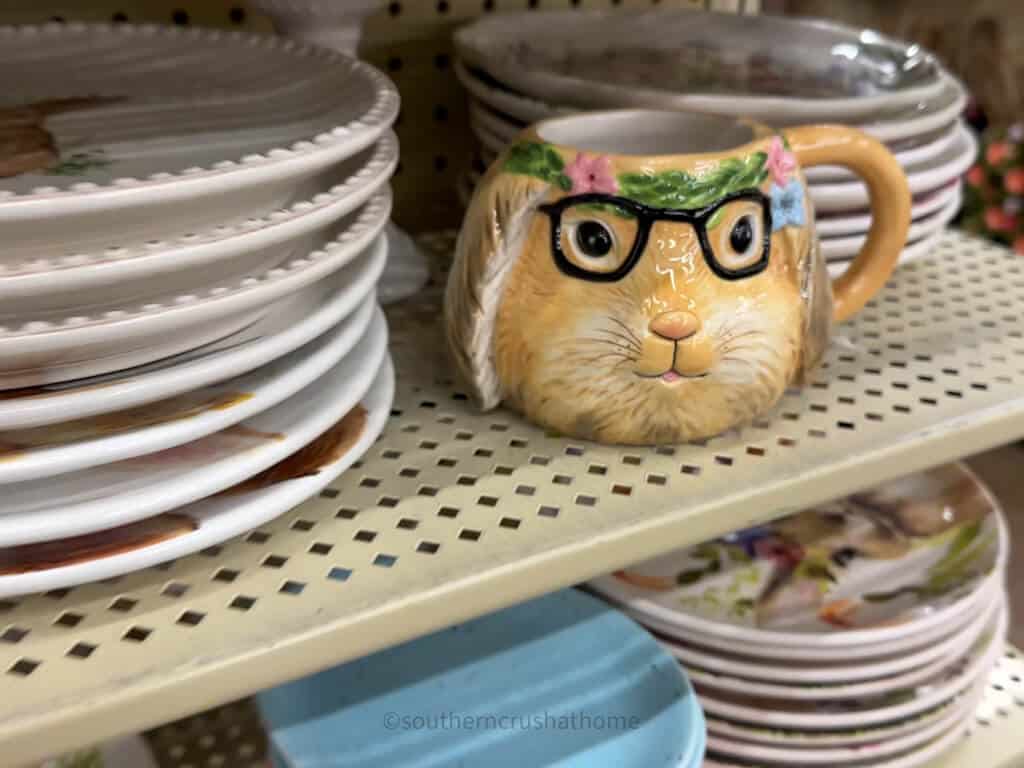 easter bunny mug