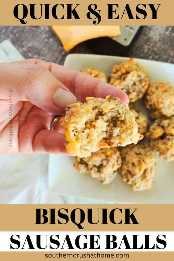 Quick and Easy Appetizer: How to Make Bisquick Sausage Balls