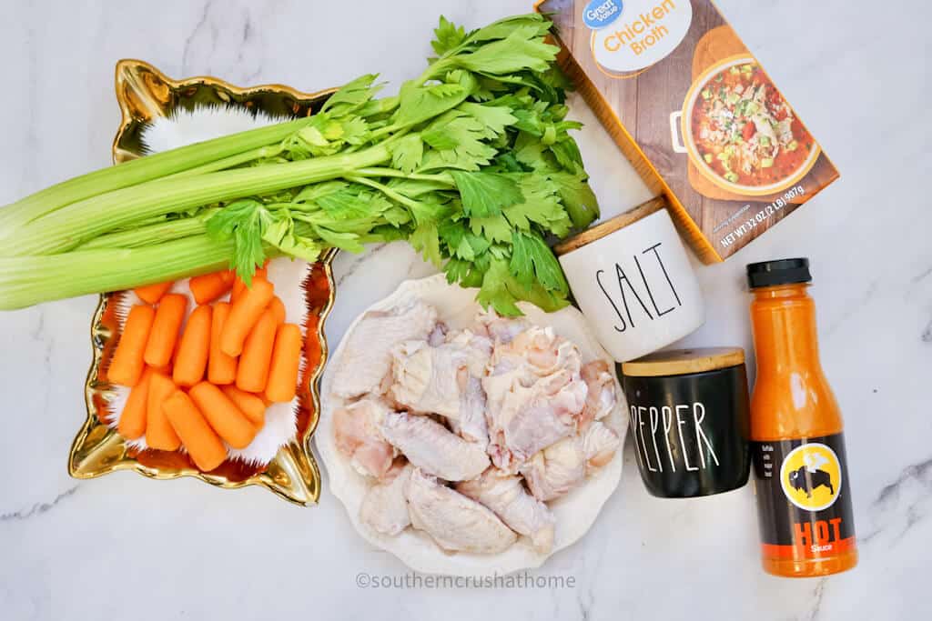 ingredients for instant pot chicken wings