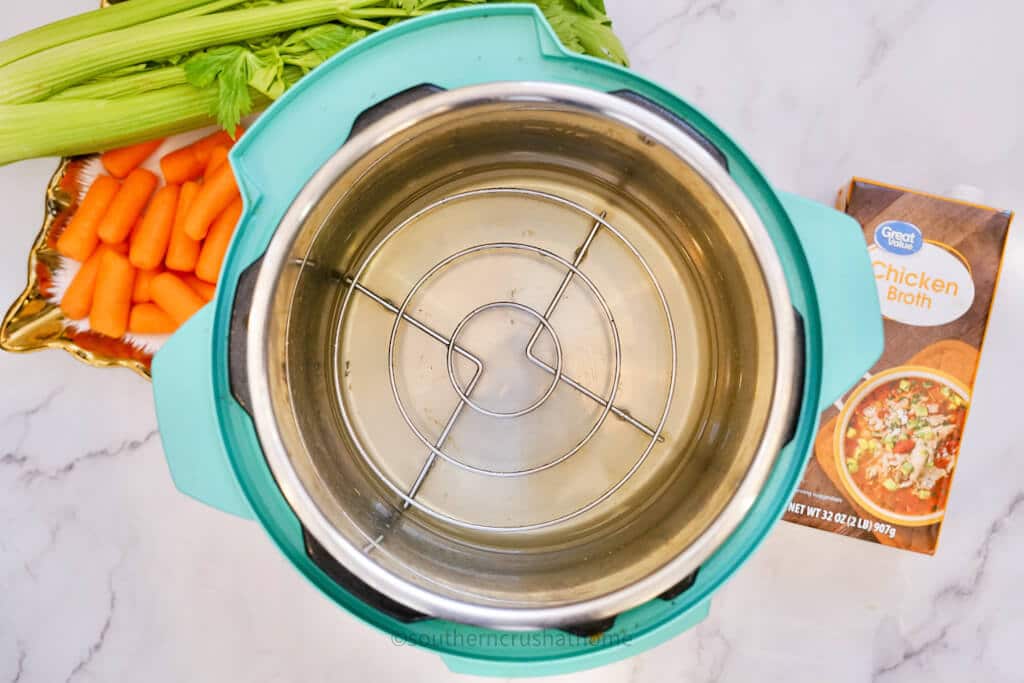 adding trivet to instant pot