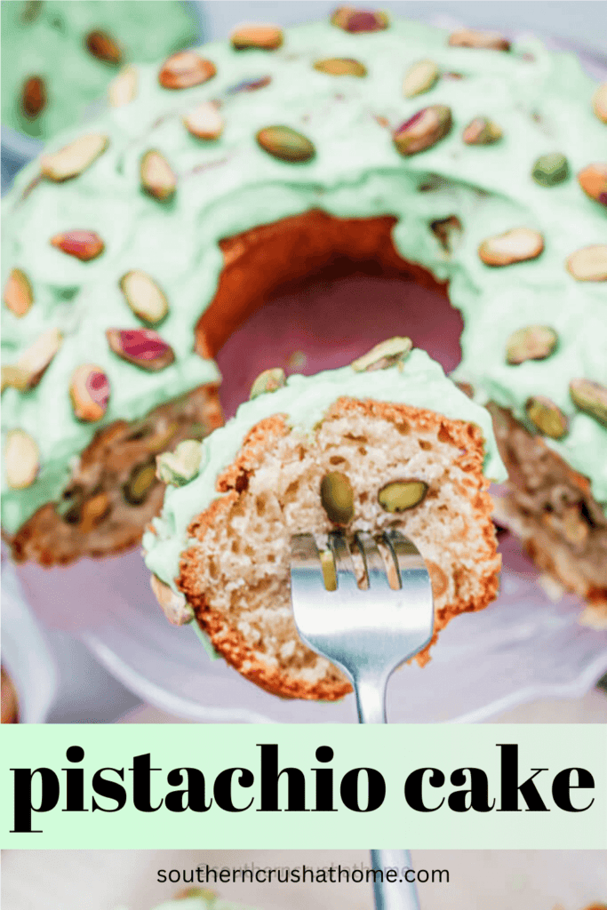 How to Make a Delicious Pistachio Cake In A Bundt Pan