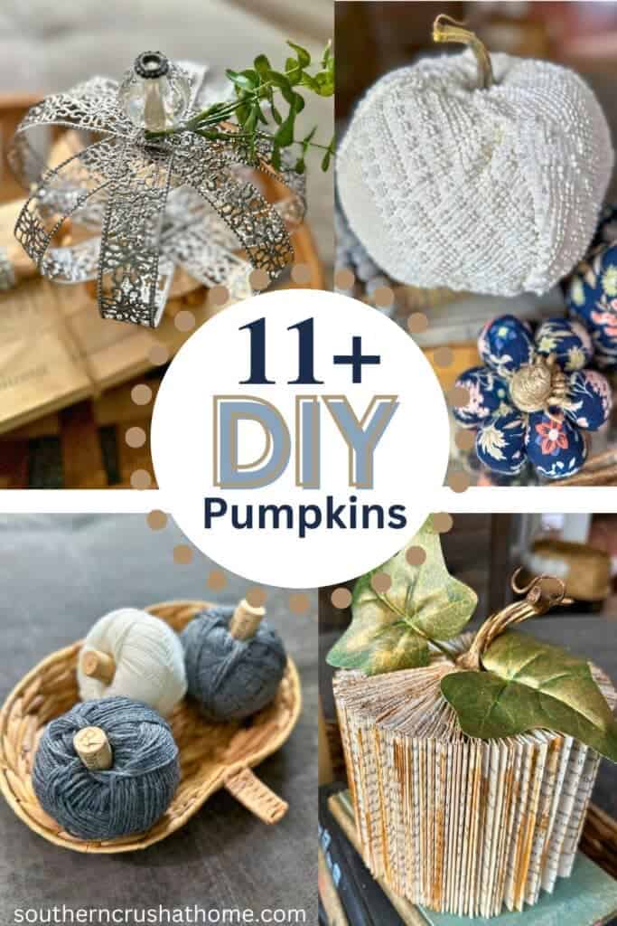 11+ Easy Dollar Tree DIY Decorative Pumpkins