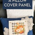 How to Make a Pillow Cover Panel PIN