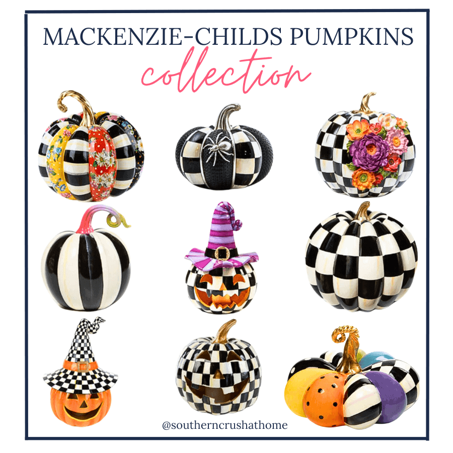 Mackenzie Childs Pumpkins Collection