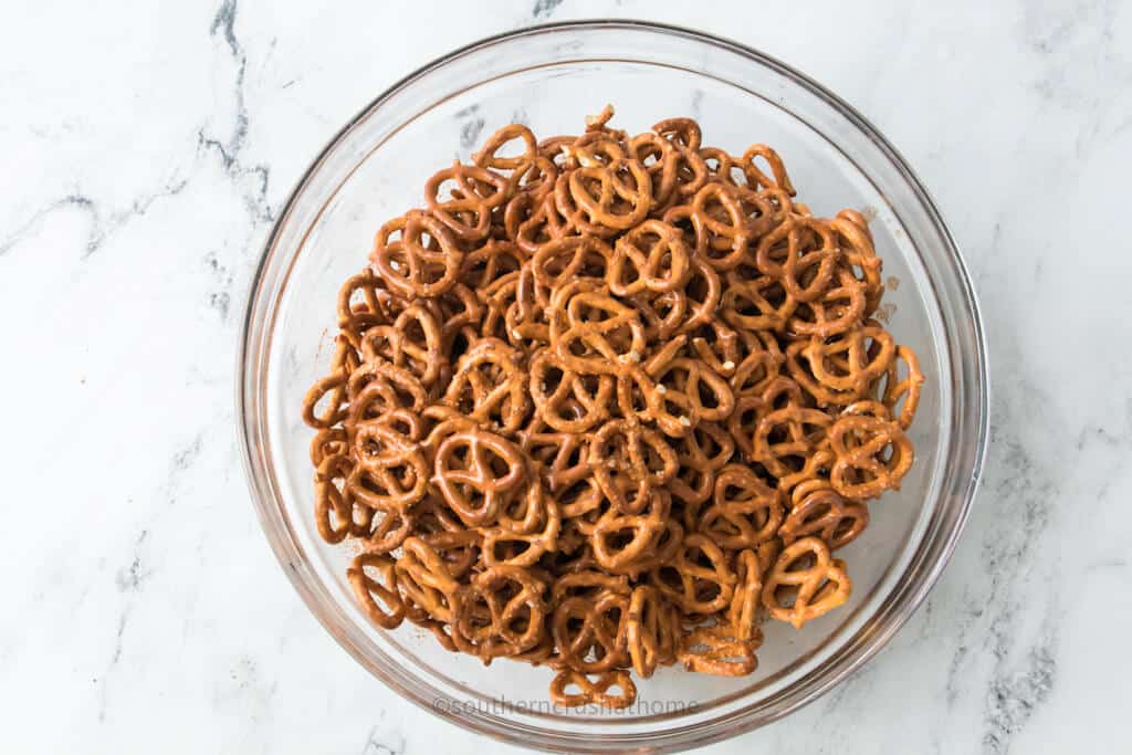 bowl of pretzels