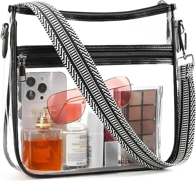 crossbody clear bag