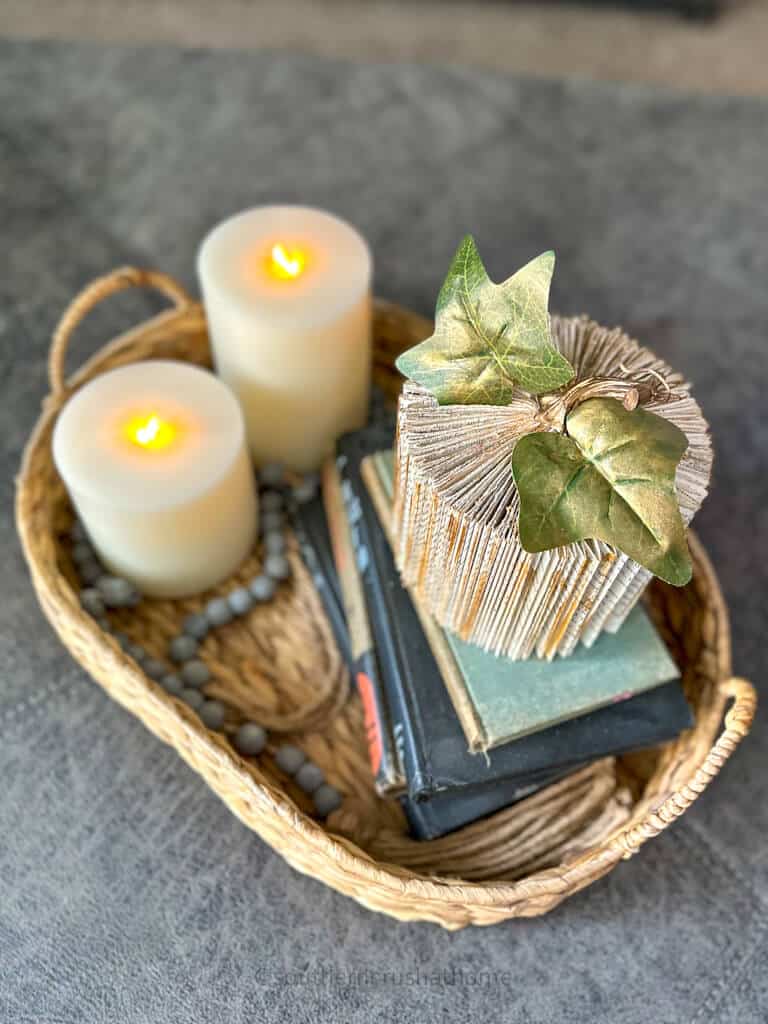 dollar tree decorative pumpkins centerpiece