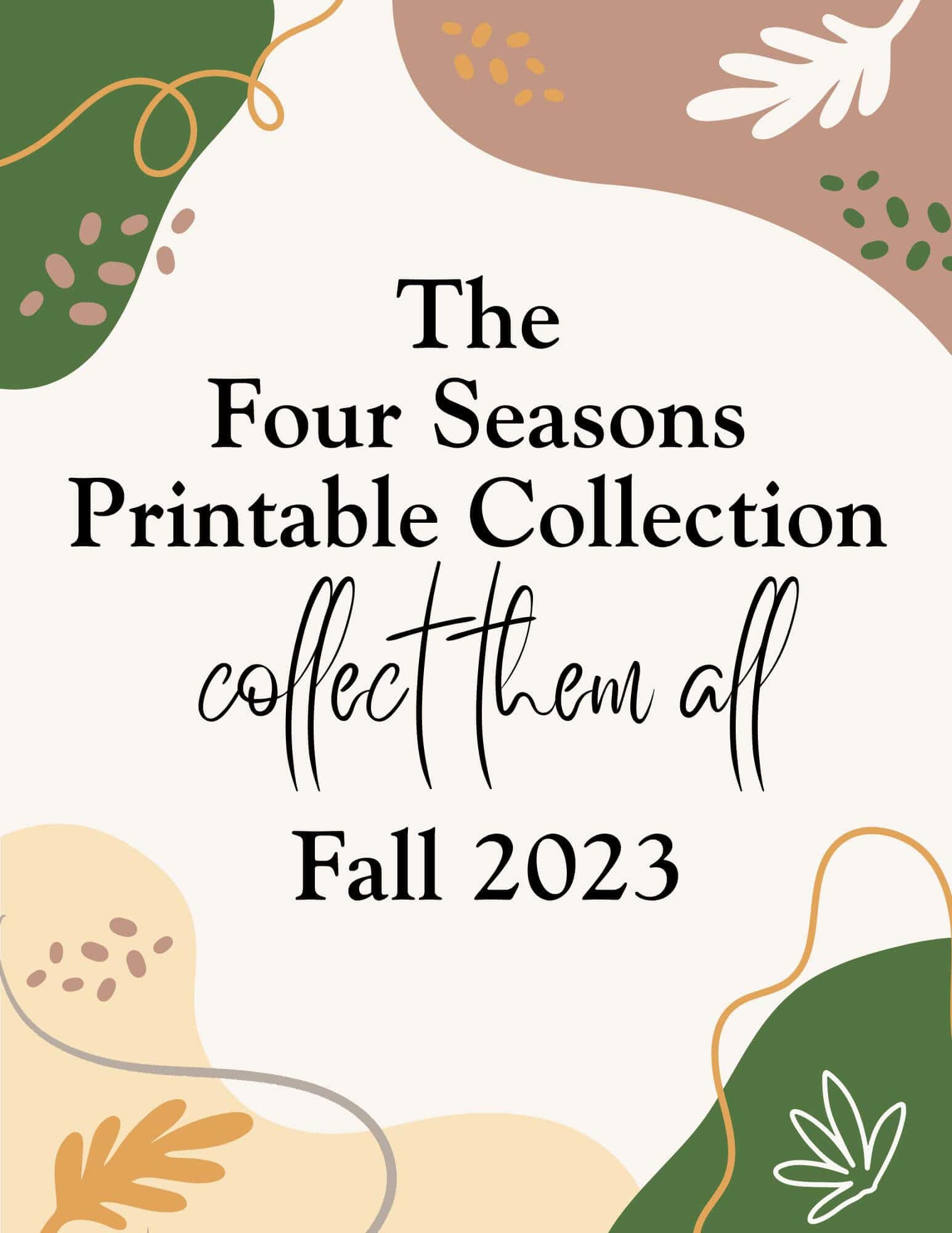 four seasons collection image fall 2023