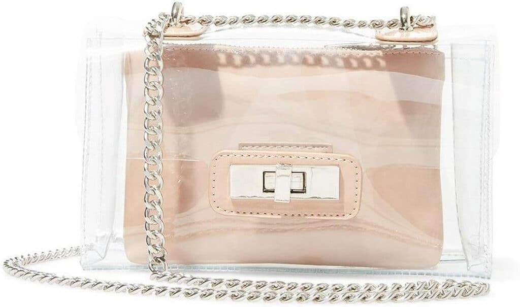 steve madden clear bag