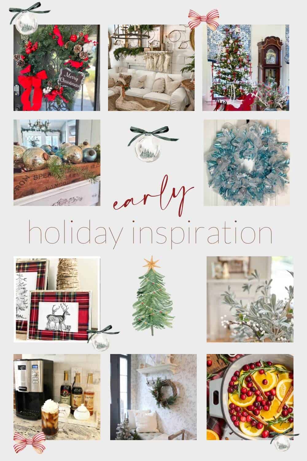 Early holiday 2023 Pinterest