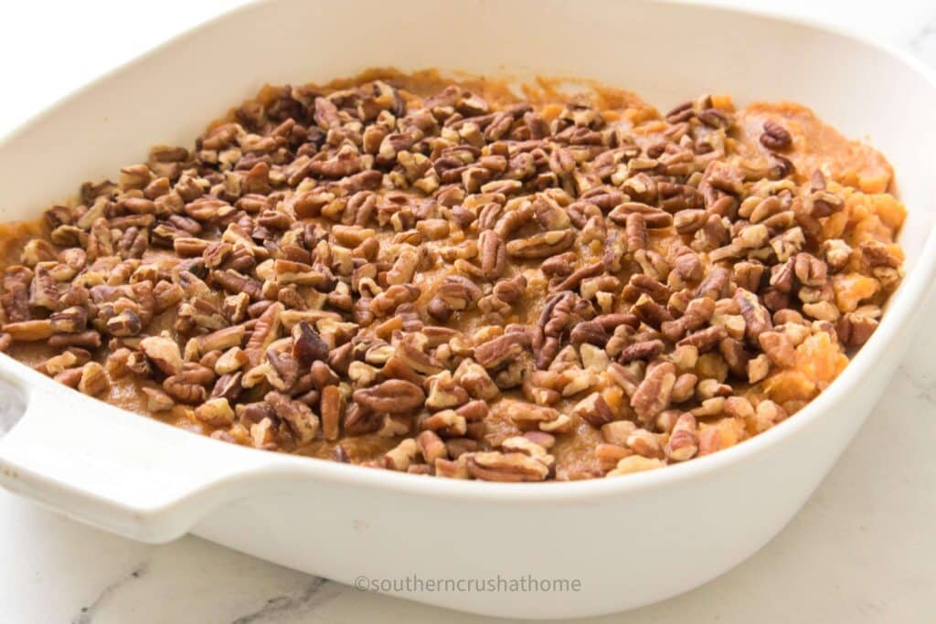 baked sweet potato casserole