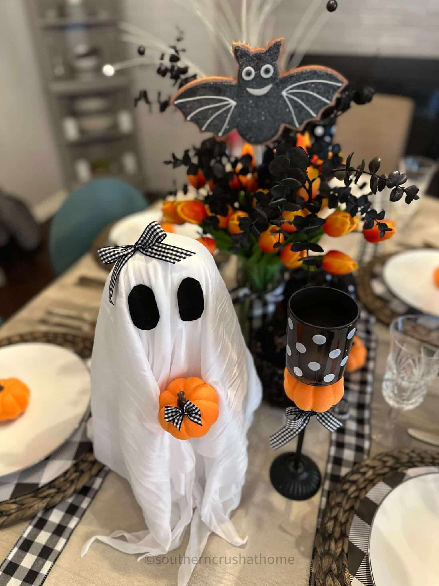 Dollar Tree Halloween Ghost Craft