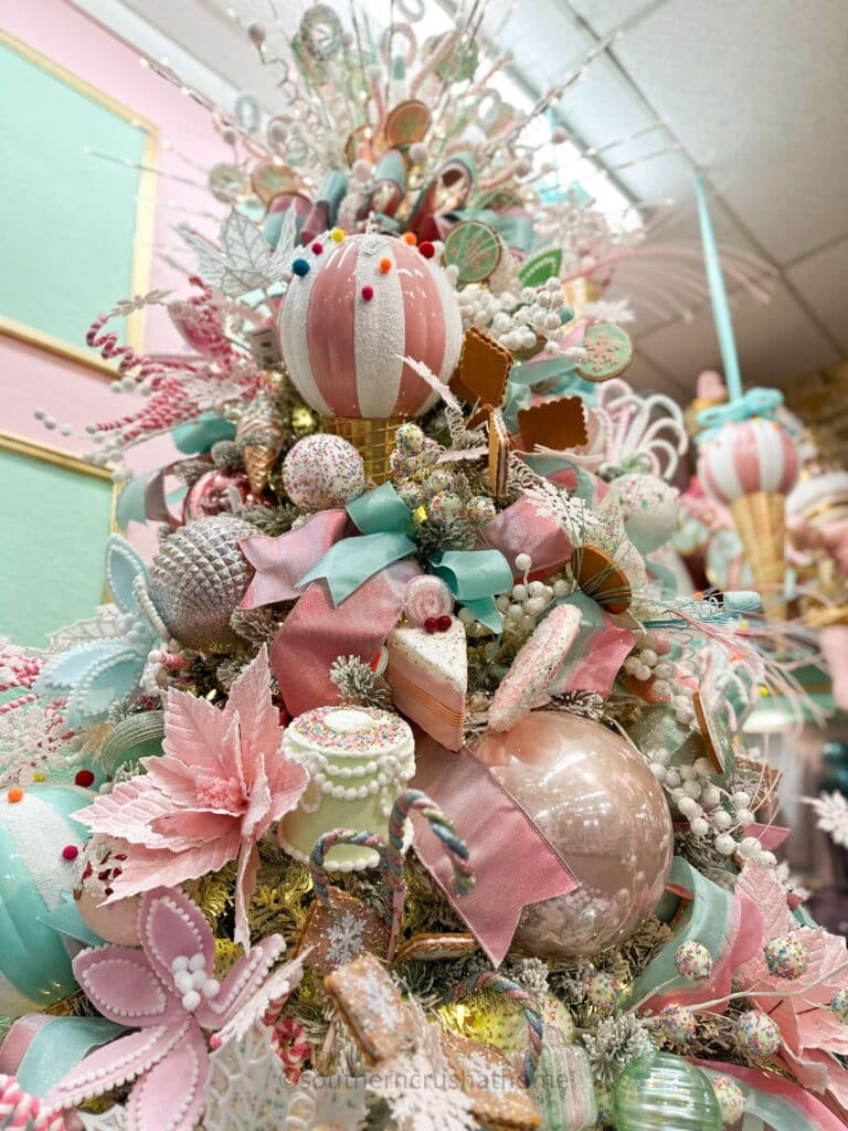 close up of candyland tree