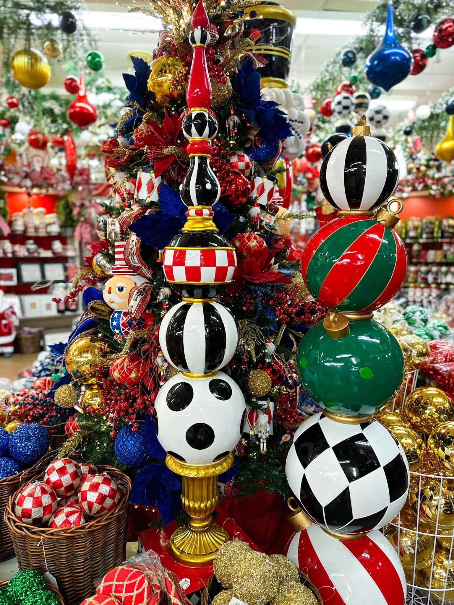 multi colored ornaments
