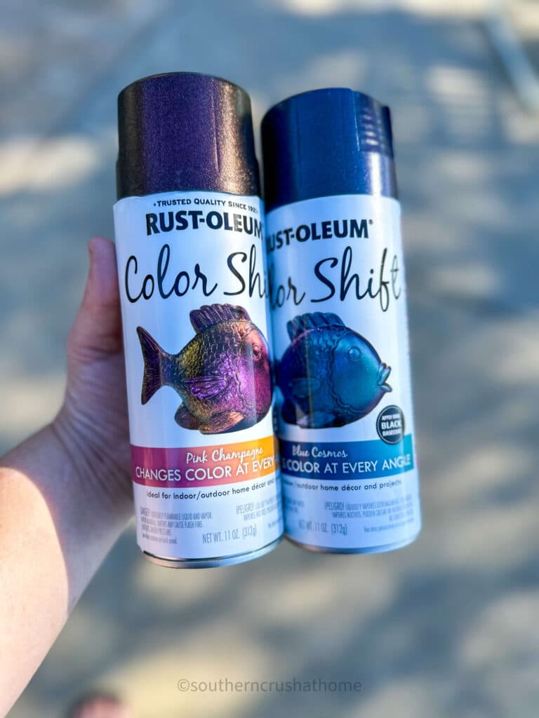rustoleum color shift spray paints