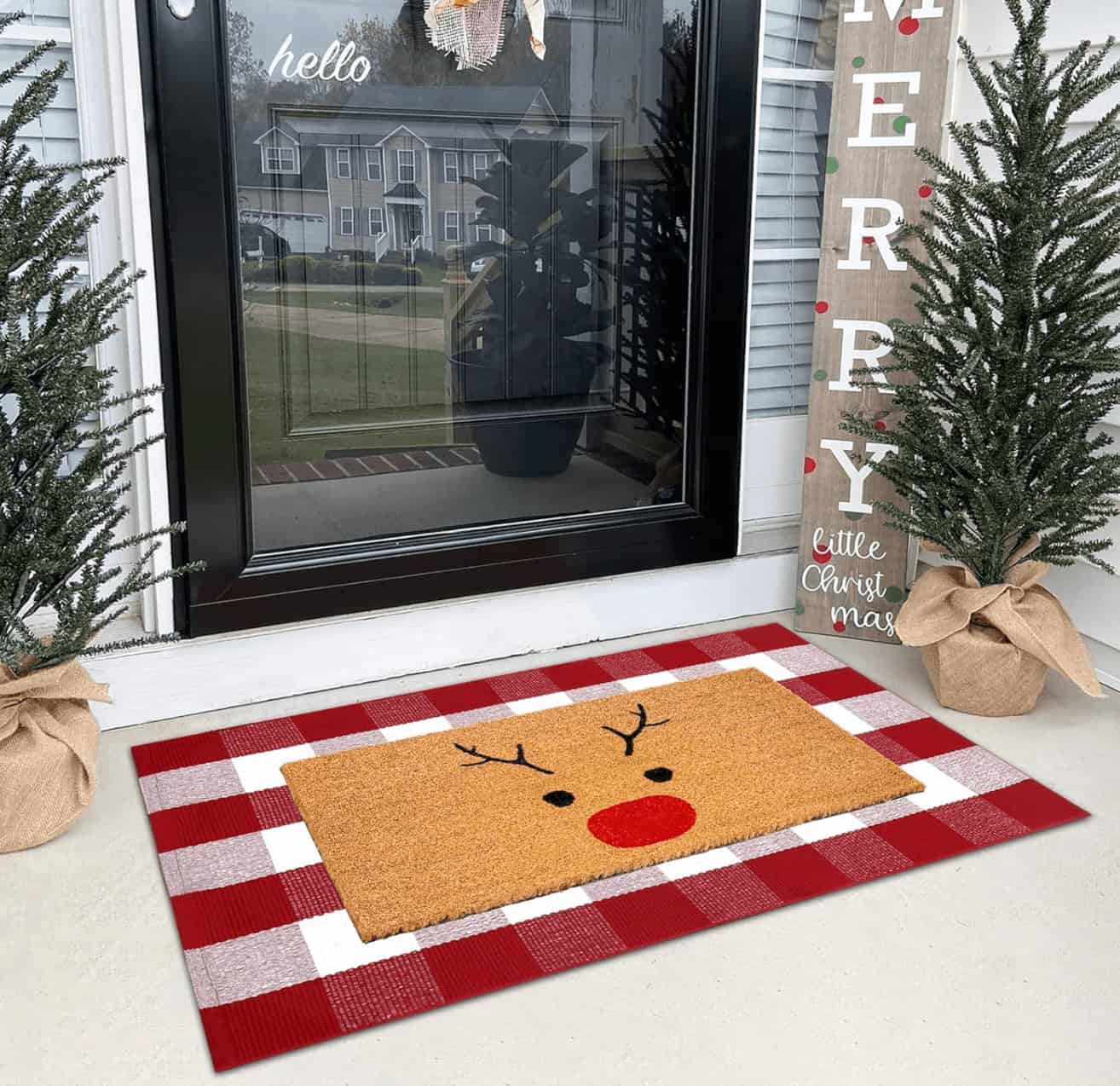 Christmas doormats