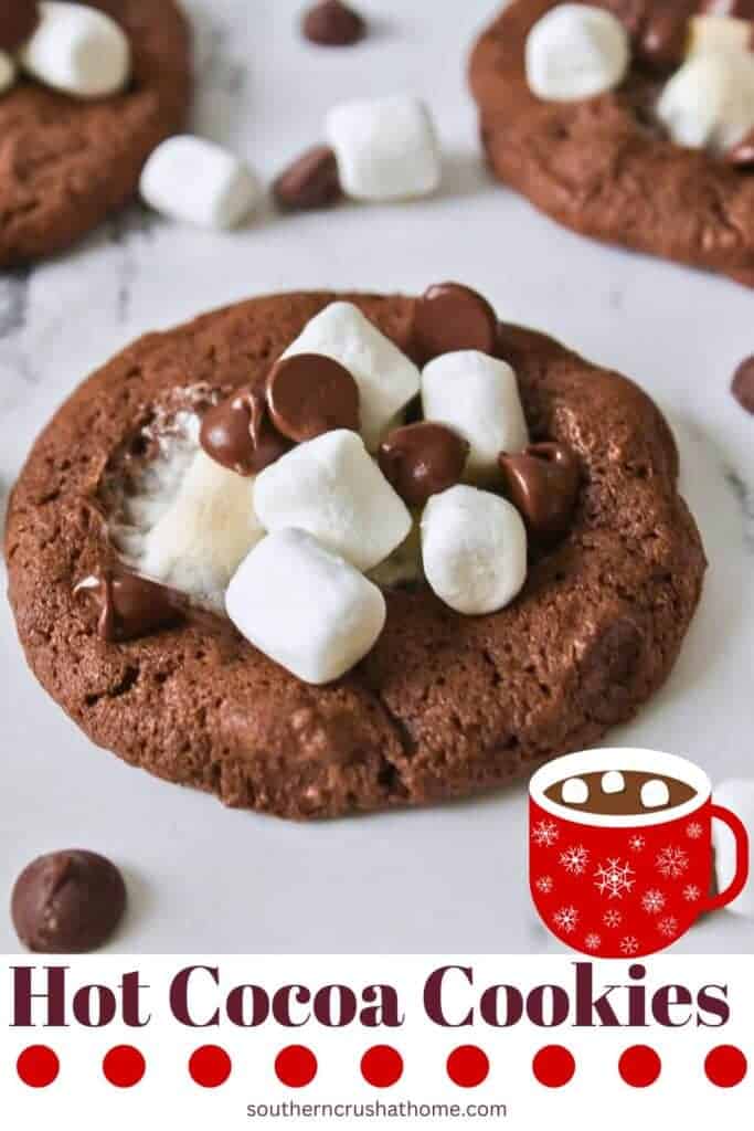 Easy to Make Cozy Hot Cocoa Cookies