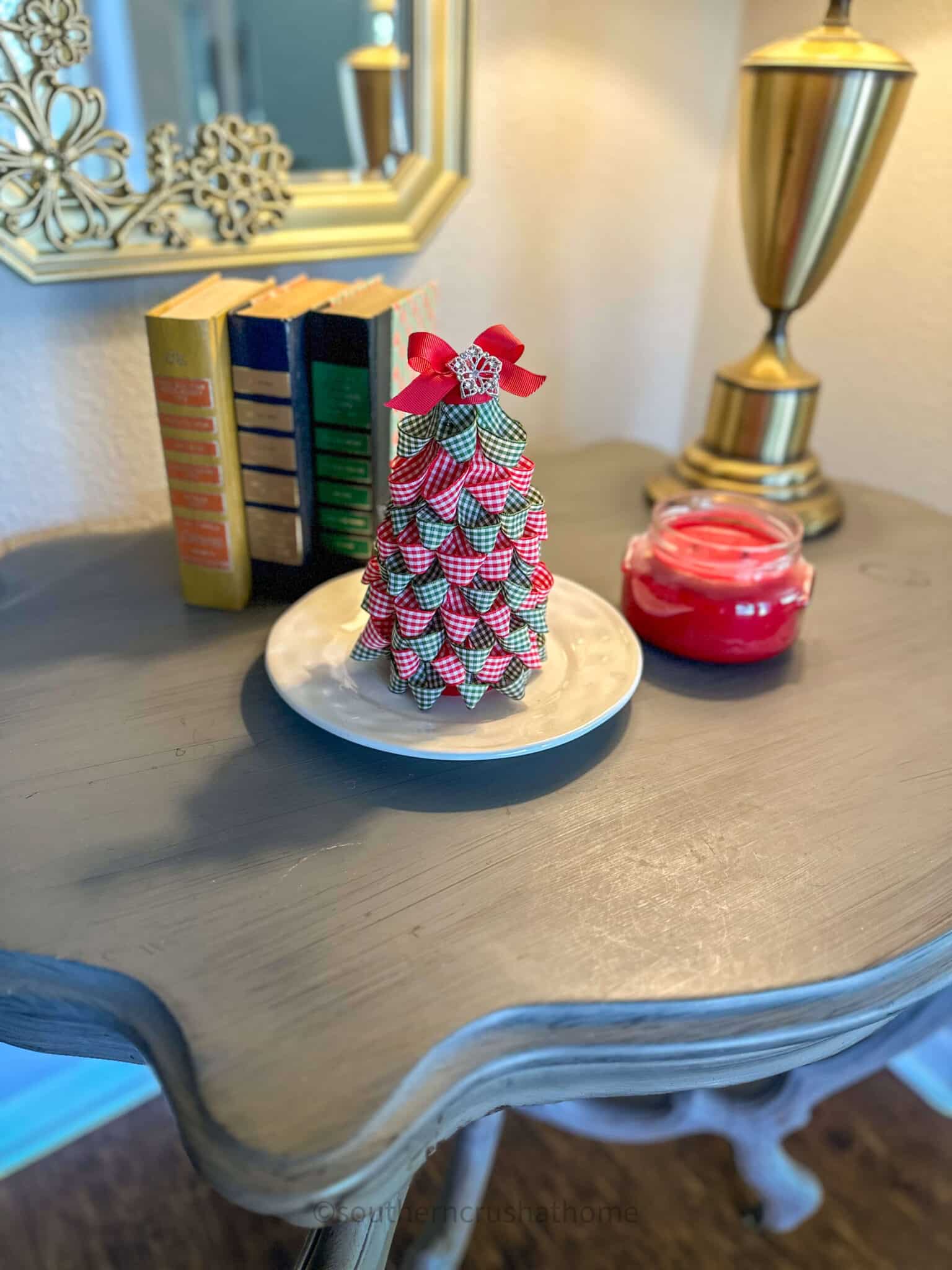 styled Ribbon Christmas Tree